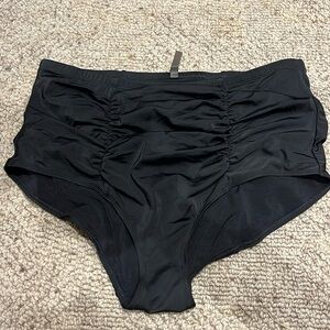 Torrid black bathing suit bottoms, size 3